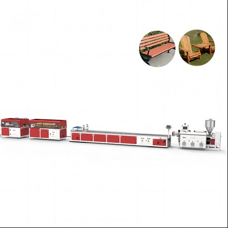 उच्च गुणस्तरको लागि Jwell चीनबाट एकल-स्क्रू WPC (फोमिङ) एक्स्ट्रुजन लाइन
